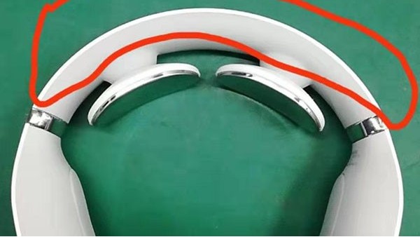 用这种硅胶粘ABS胶水粘出来的按摩仪，美观大方无痕迹